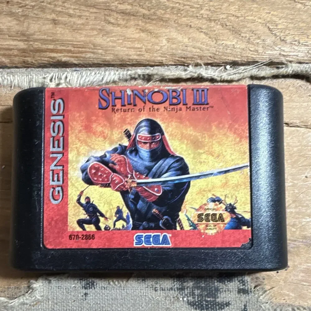 SEGA Shinobi III: Return of the Ninja Master (Sega Genesis)